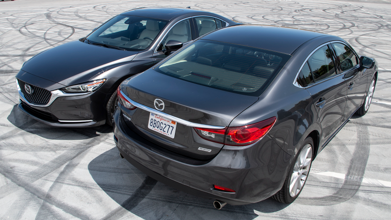 Illustration for article titled Here's A Close Comparison Between The 2018 Mazda 6 And The 2017 Mazda 6